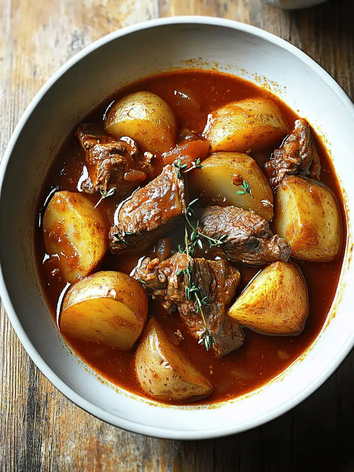 Hearty Beef and Potato Stew