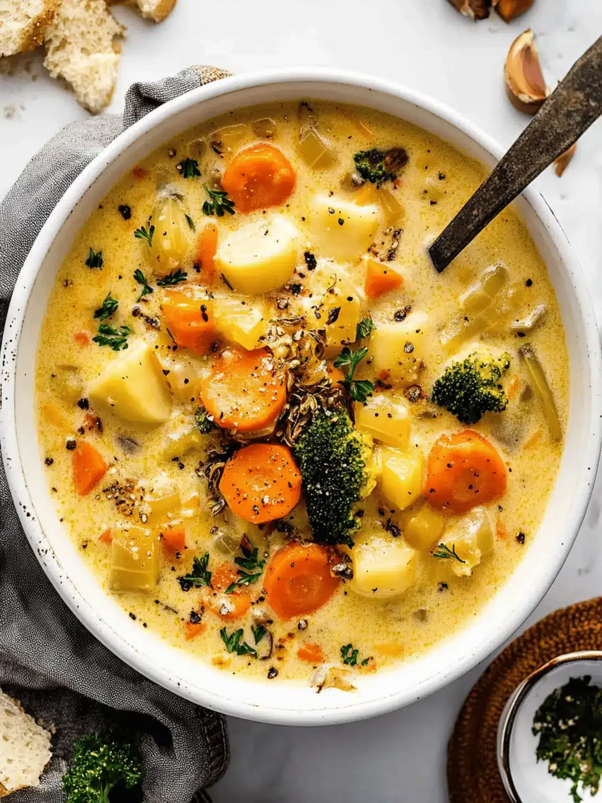 One Pot Creamy Vegetable Bliss for Cozy Nights in