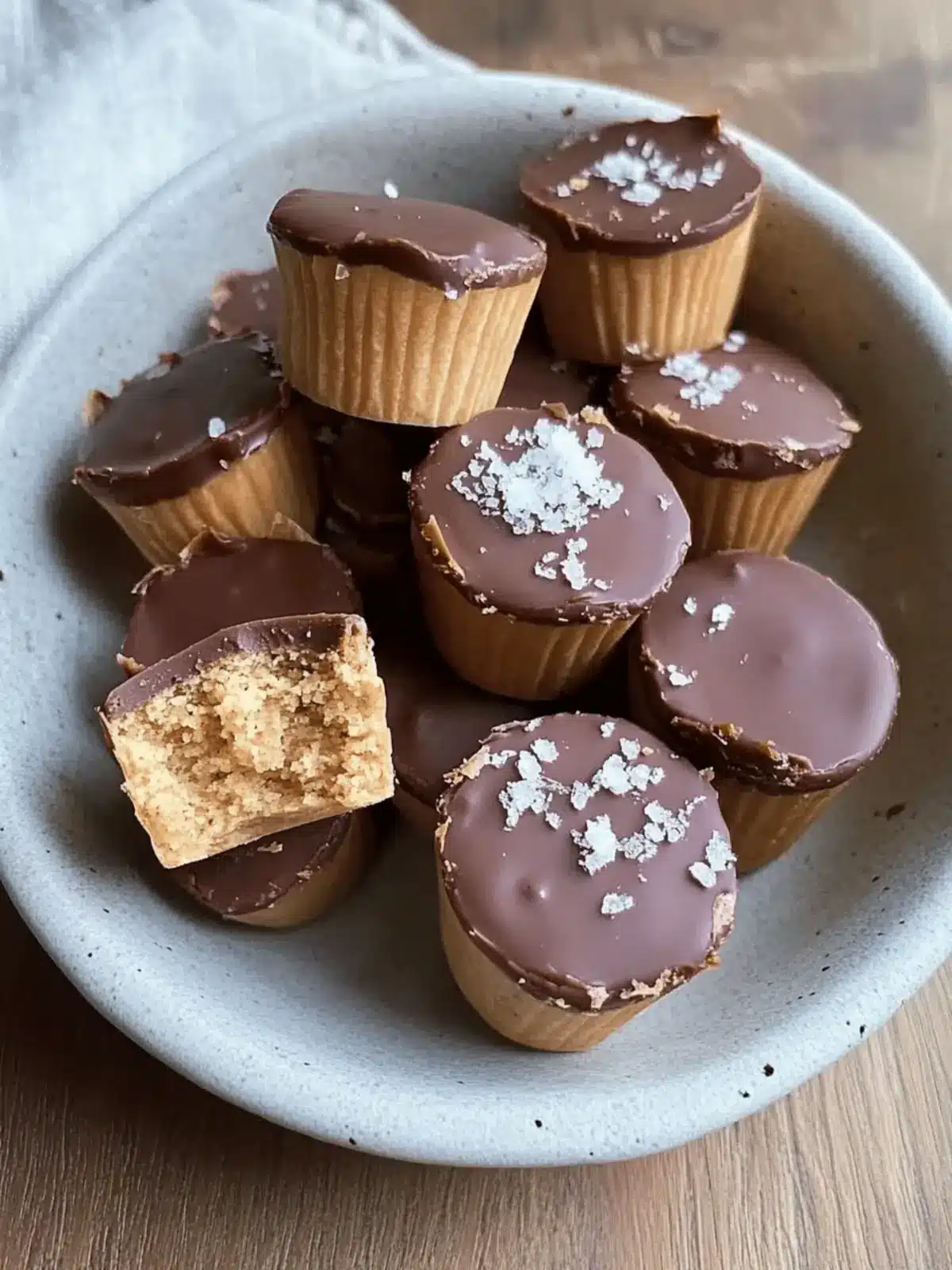Healthy Twix Cups (Vegan)