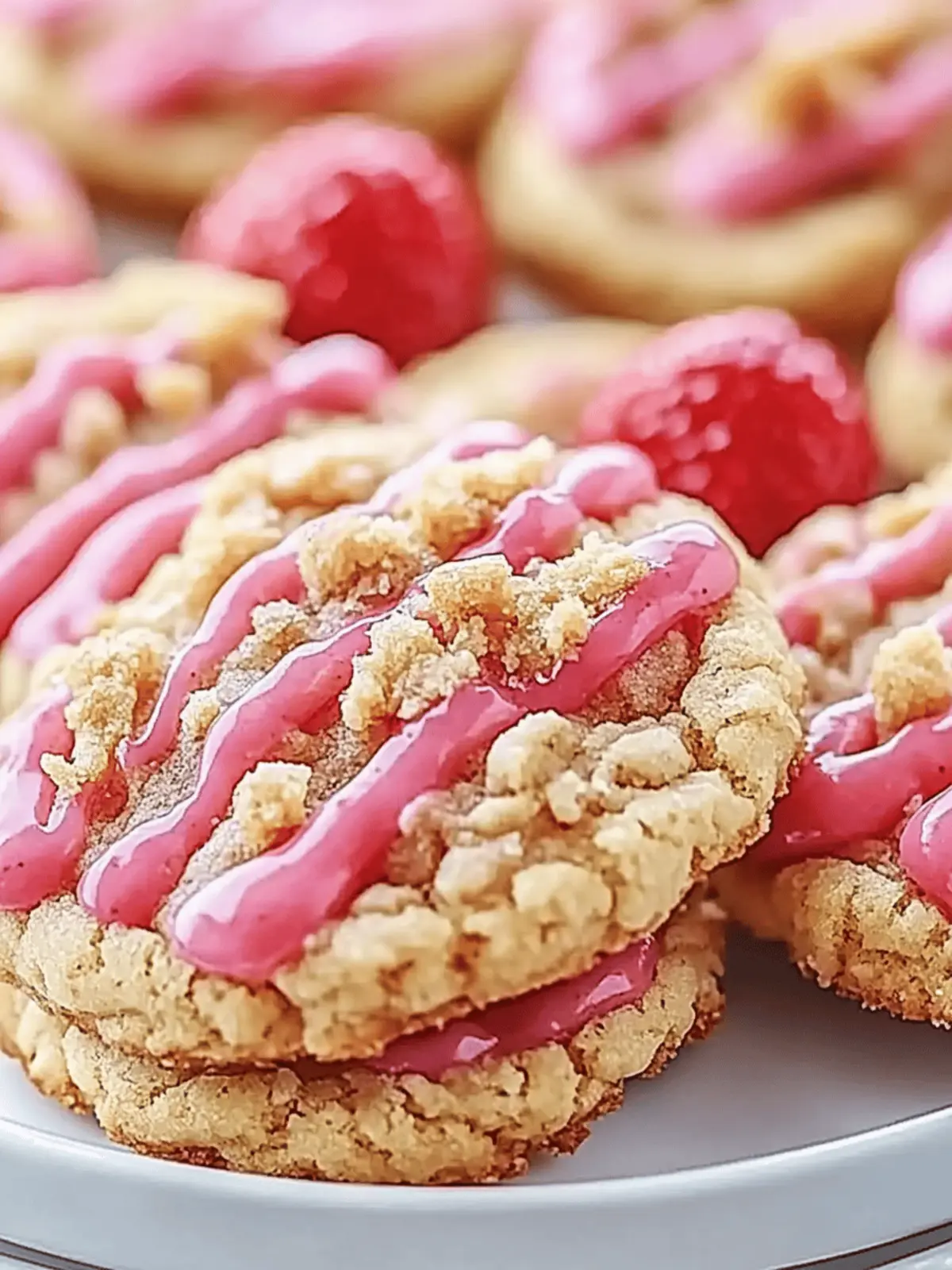 Strawberry Crunch Cookies