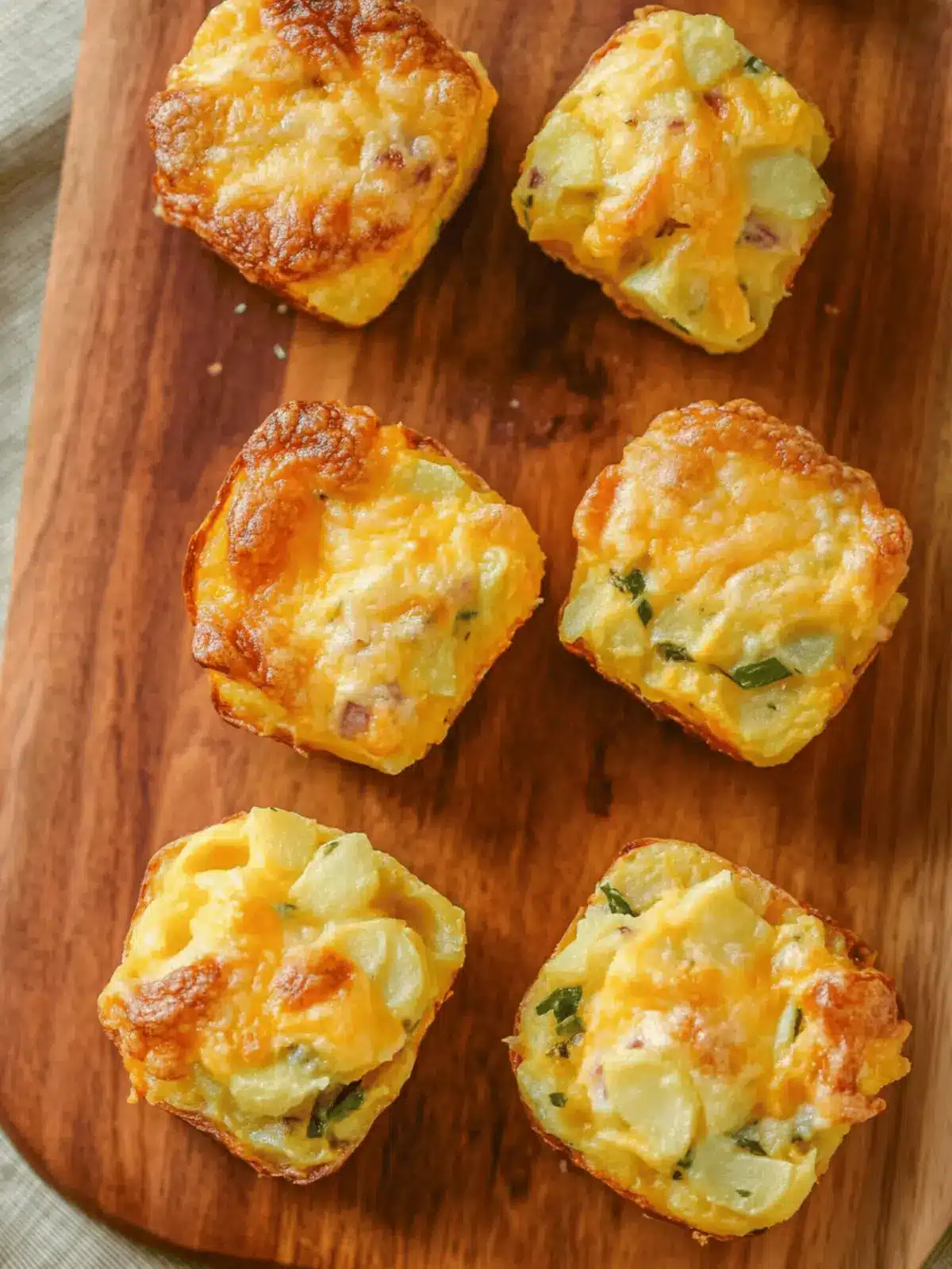 Potato Cheddar Chive Bakes (Starbucks Copycat)