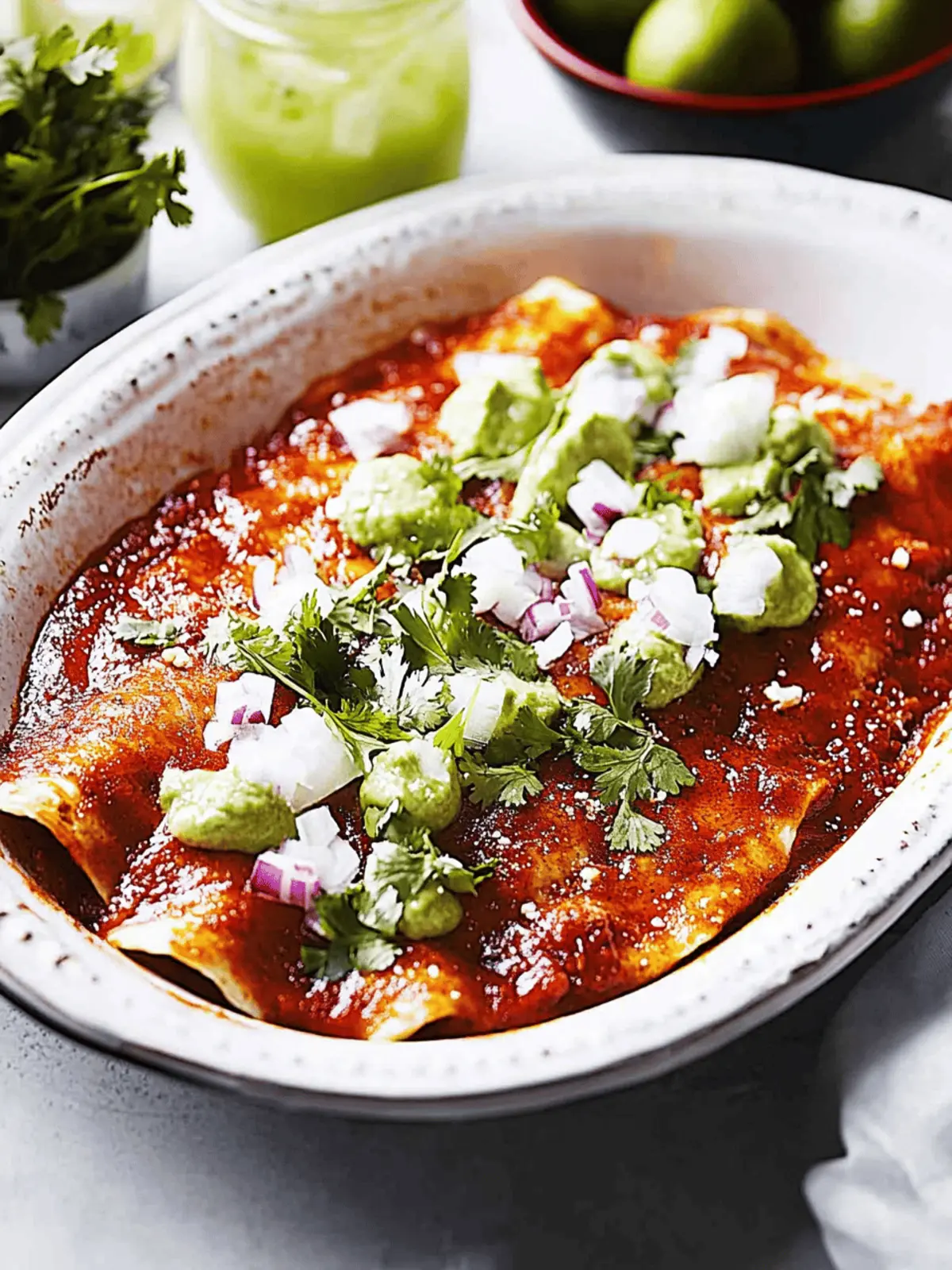 Enchiladas Rojas (Red Enchiladas)