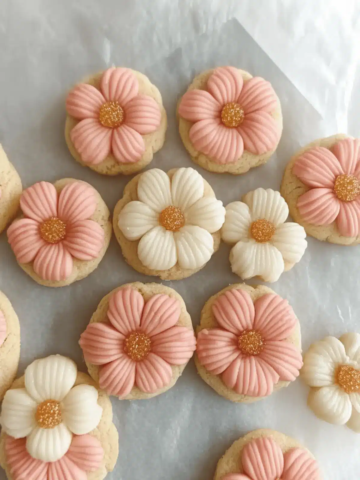 Cute Flower Sugar Cookies That Will Brighten Your Day