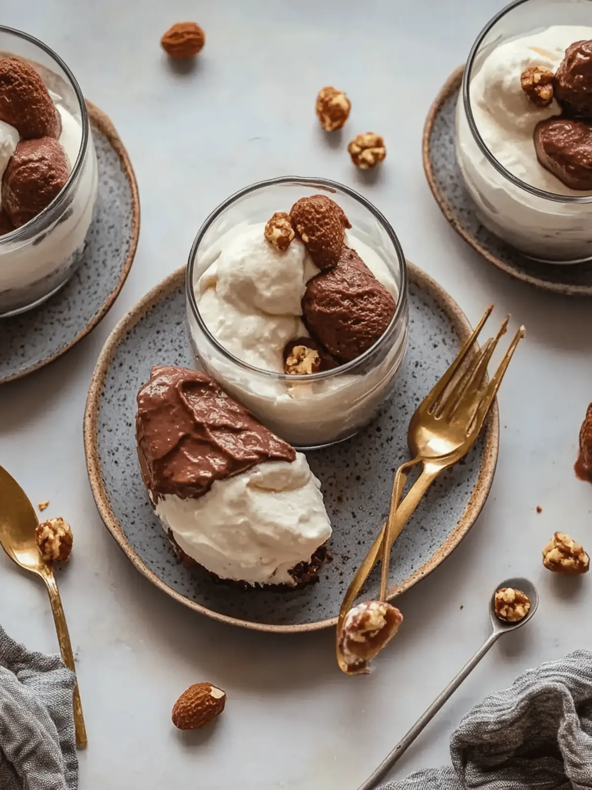 Creamy Vegan Milk Cream Dessert Monte for Sweet Nostalgia