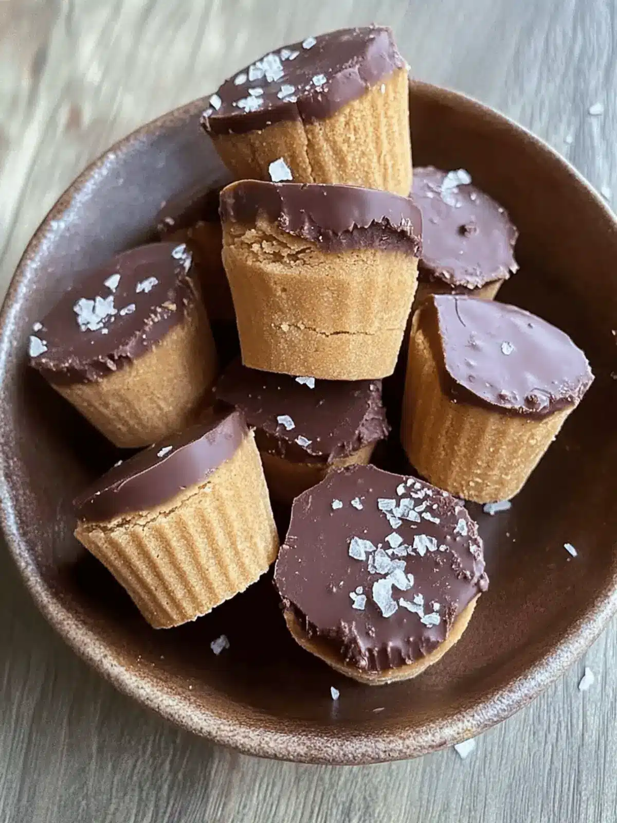 Healthy Twix Cups (Vegan)