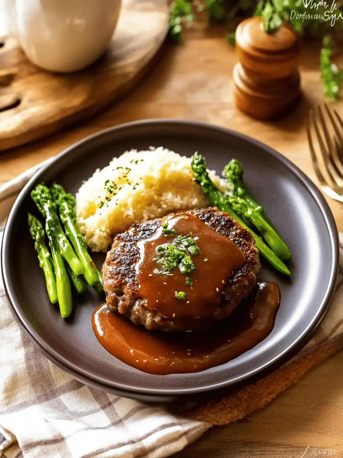 Japanese Hamburger Steak