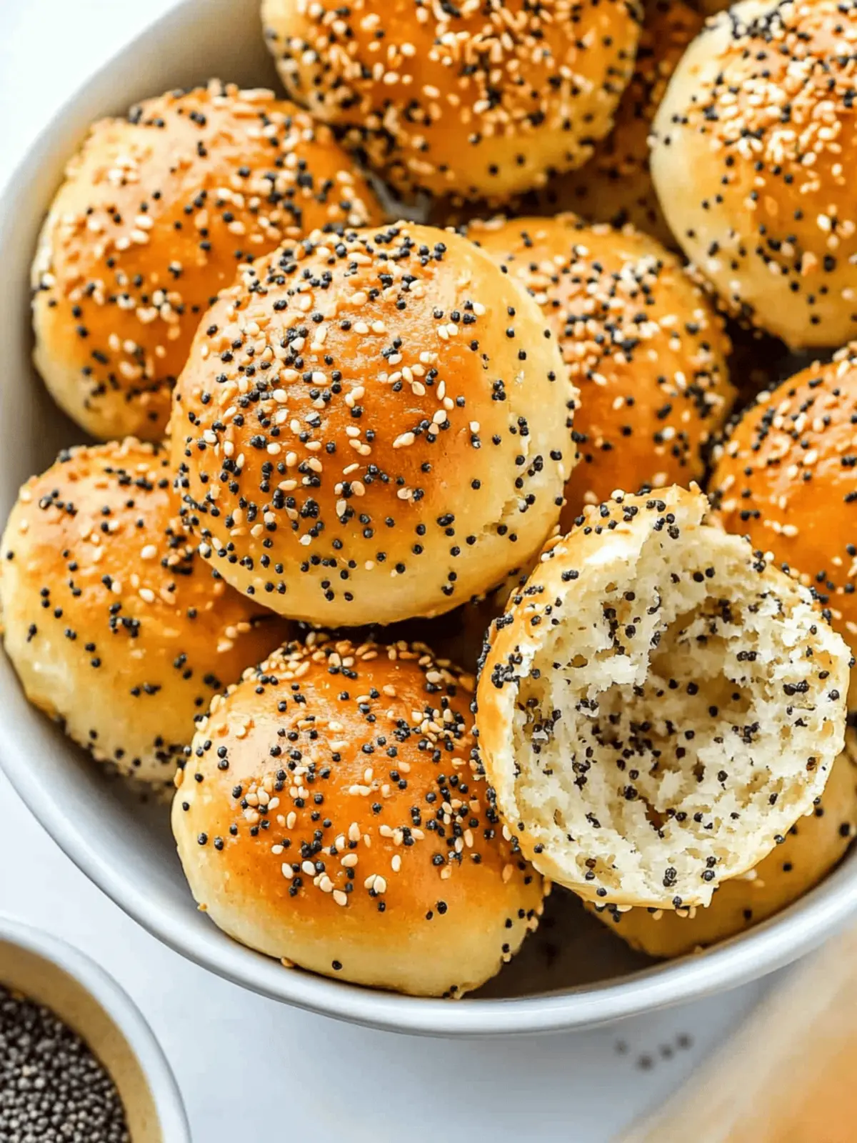Air Fryer Mini Bagels