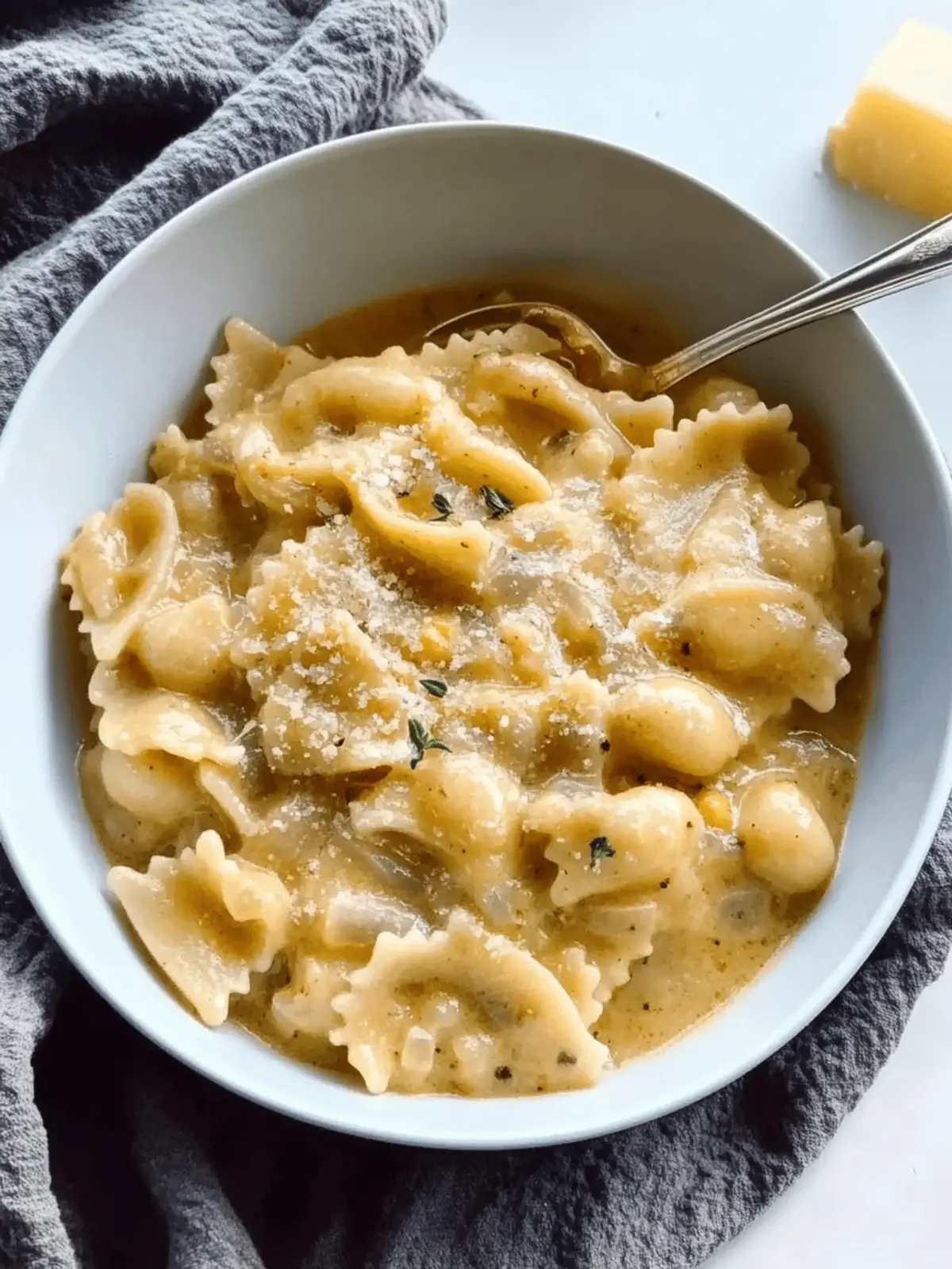 Creamy French Onion Pasta: A Cozy Comfort Food Delight
