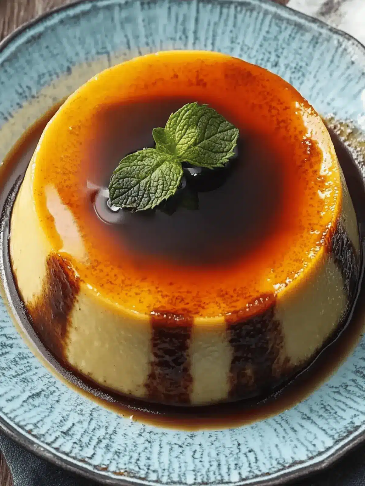 Puerto Rican Flancocho (Chocoflan)
