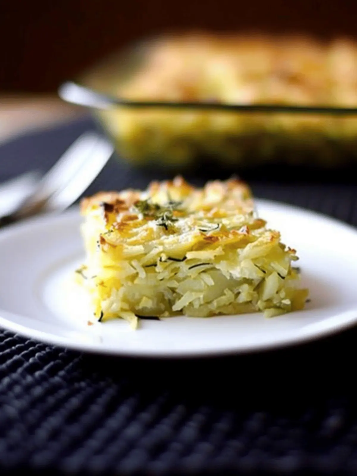 Cheesy Potato and Zucchini Kugel