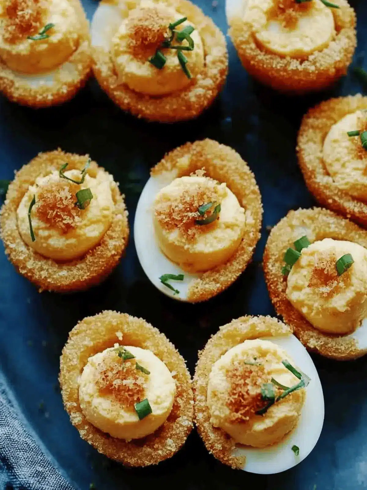 Fried Deviled Eggs