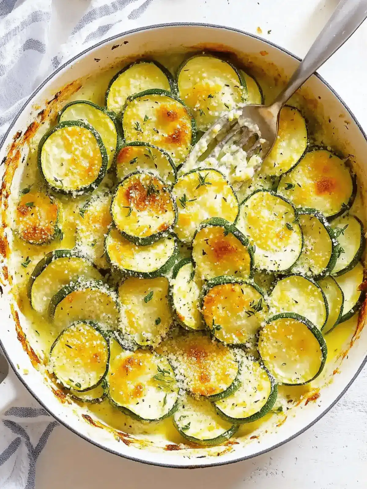 45-Minute Parmesan Zucchini Gratin That Will Wow Your Family