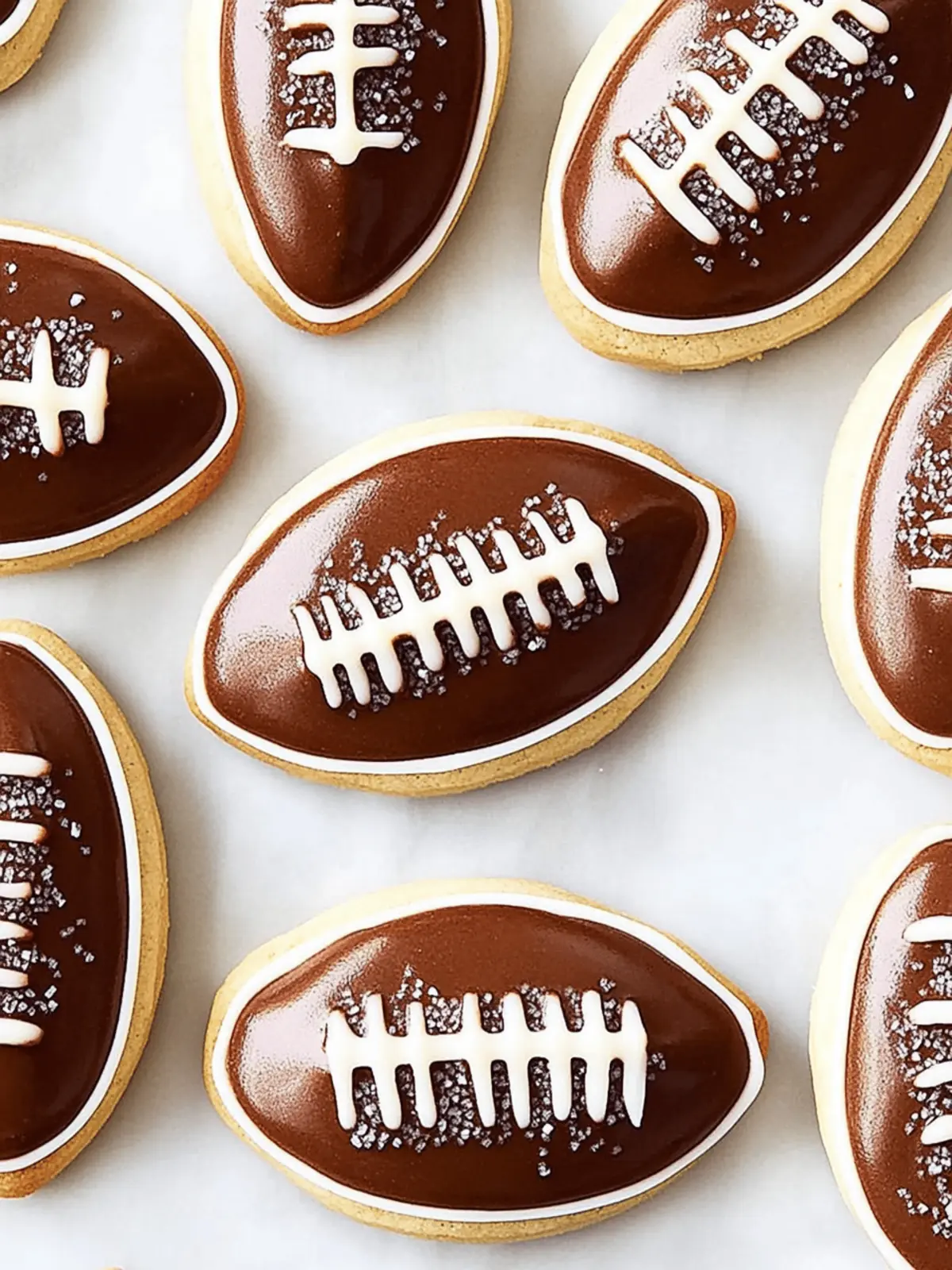 Football Cookies: Easy Game Day Treats to Delight Fans