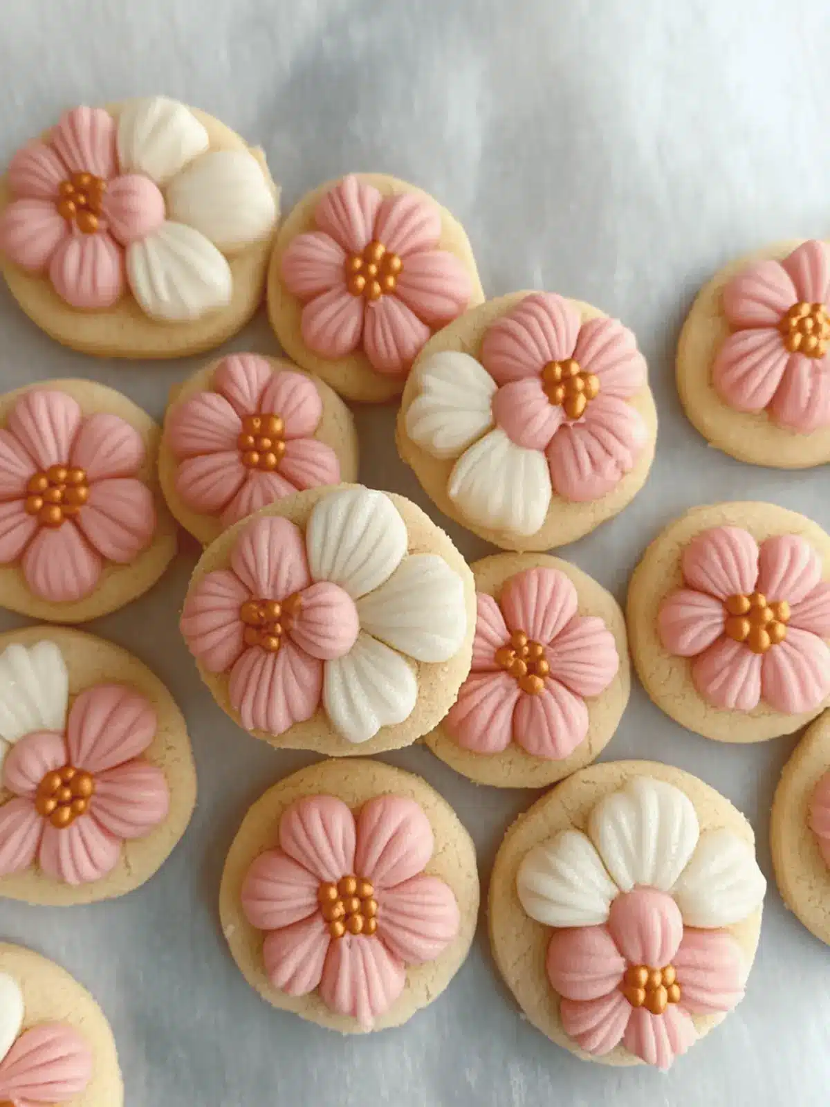 Cute Flower Sugar Cookies That Will Brighten Your Day