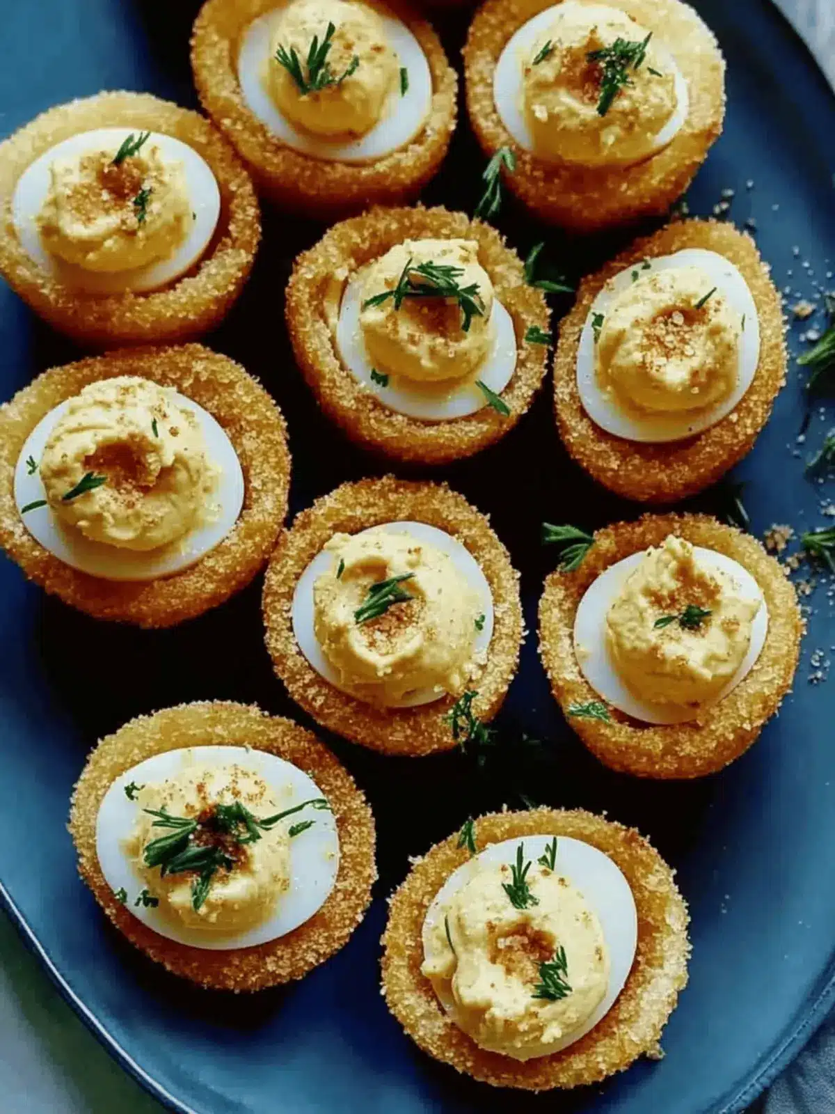 Fried Deviled Eggs