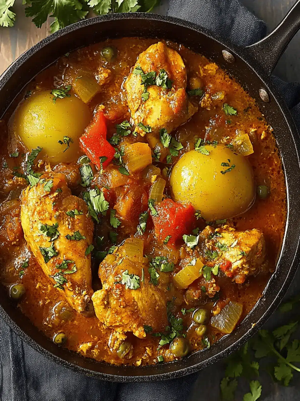 Pollo Guisado (Puerto Rican Braised Chicken)