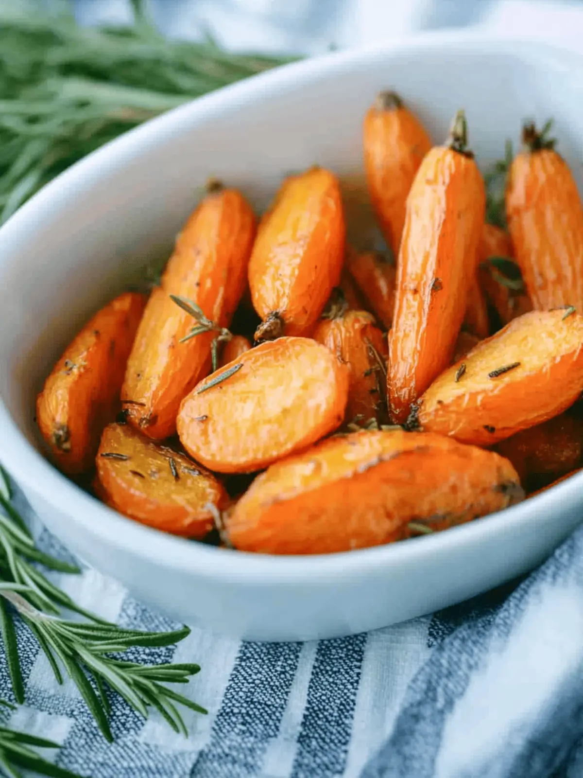 Rosemary Roasted Carrots