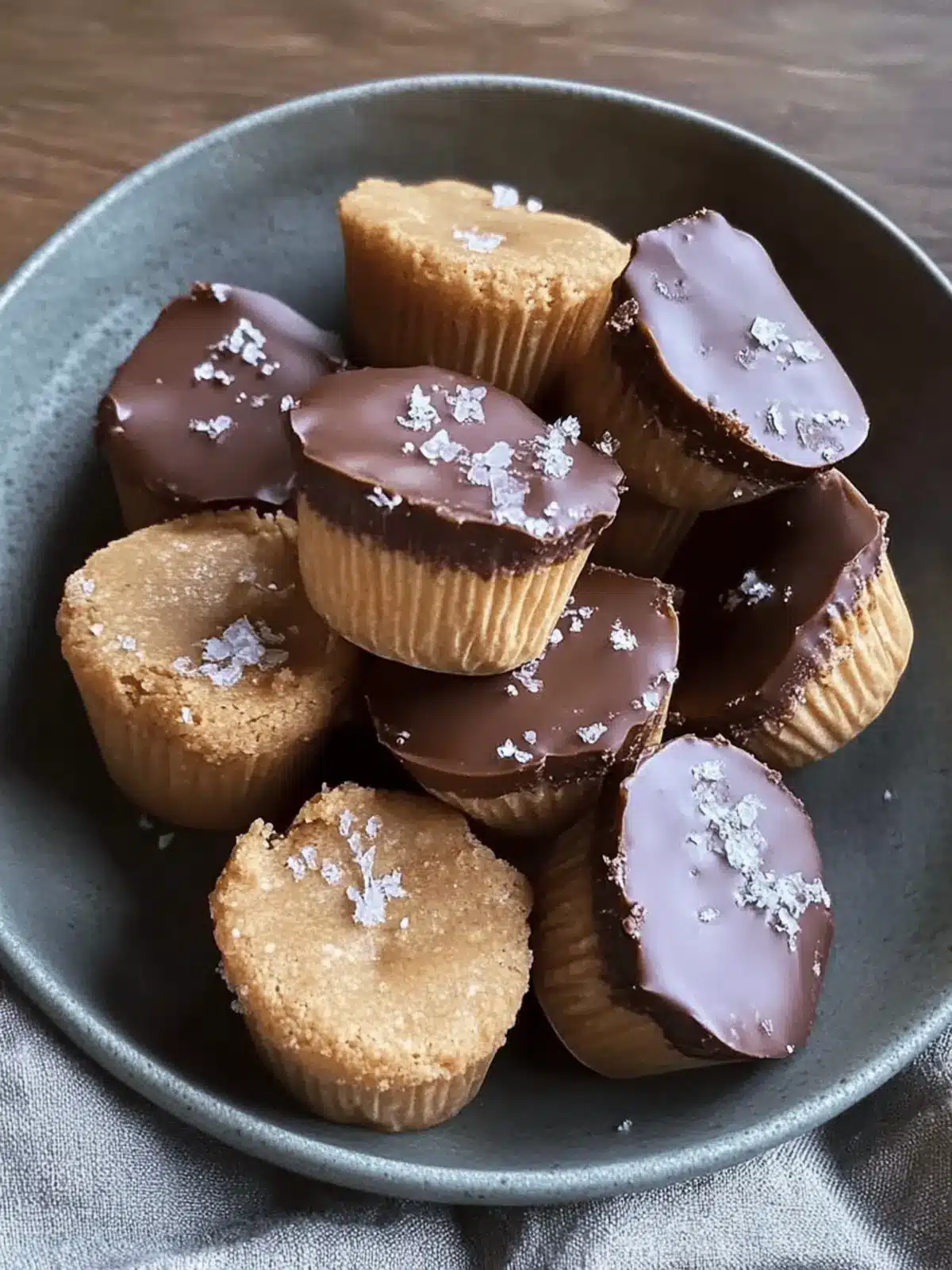 Healthy Twix Cups (Vegan)