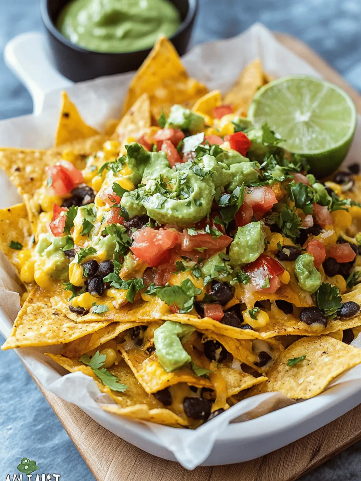 Loaded Vegetarian Nachos: Quick, Cheesy Delight for Everyone