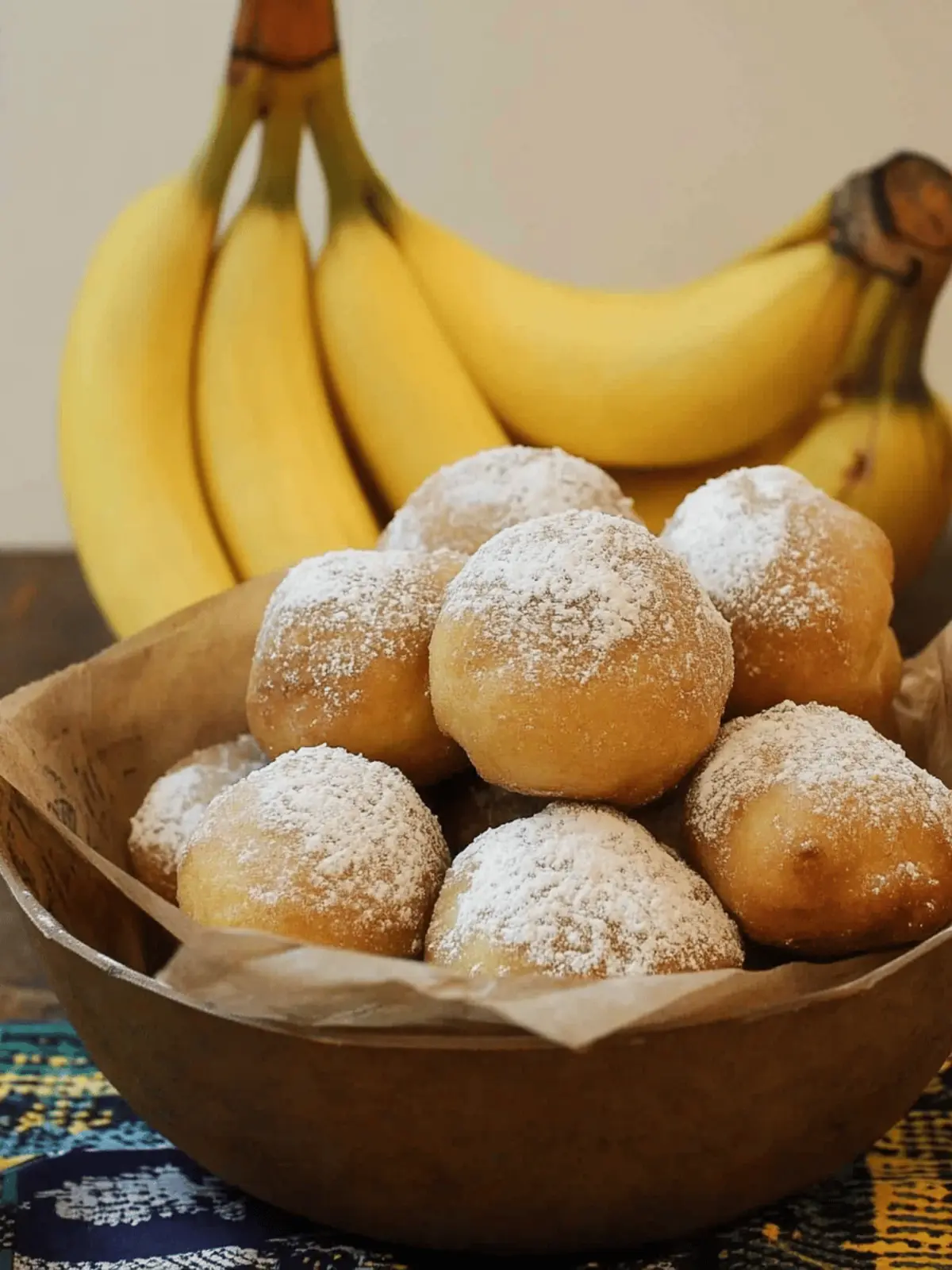 Banana Puff Puff (Beignets)