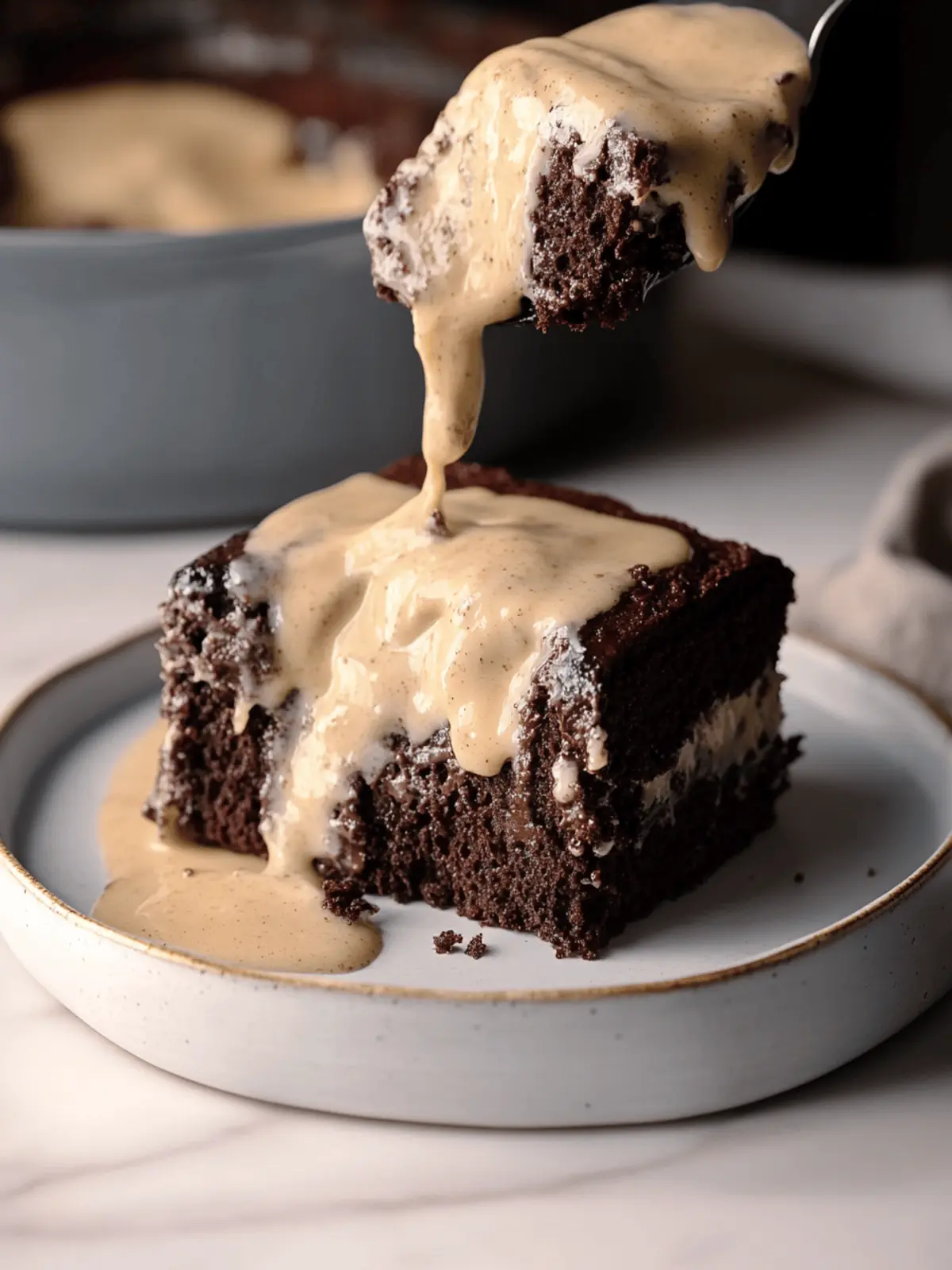 Mexican Chocolate Milk Cake
