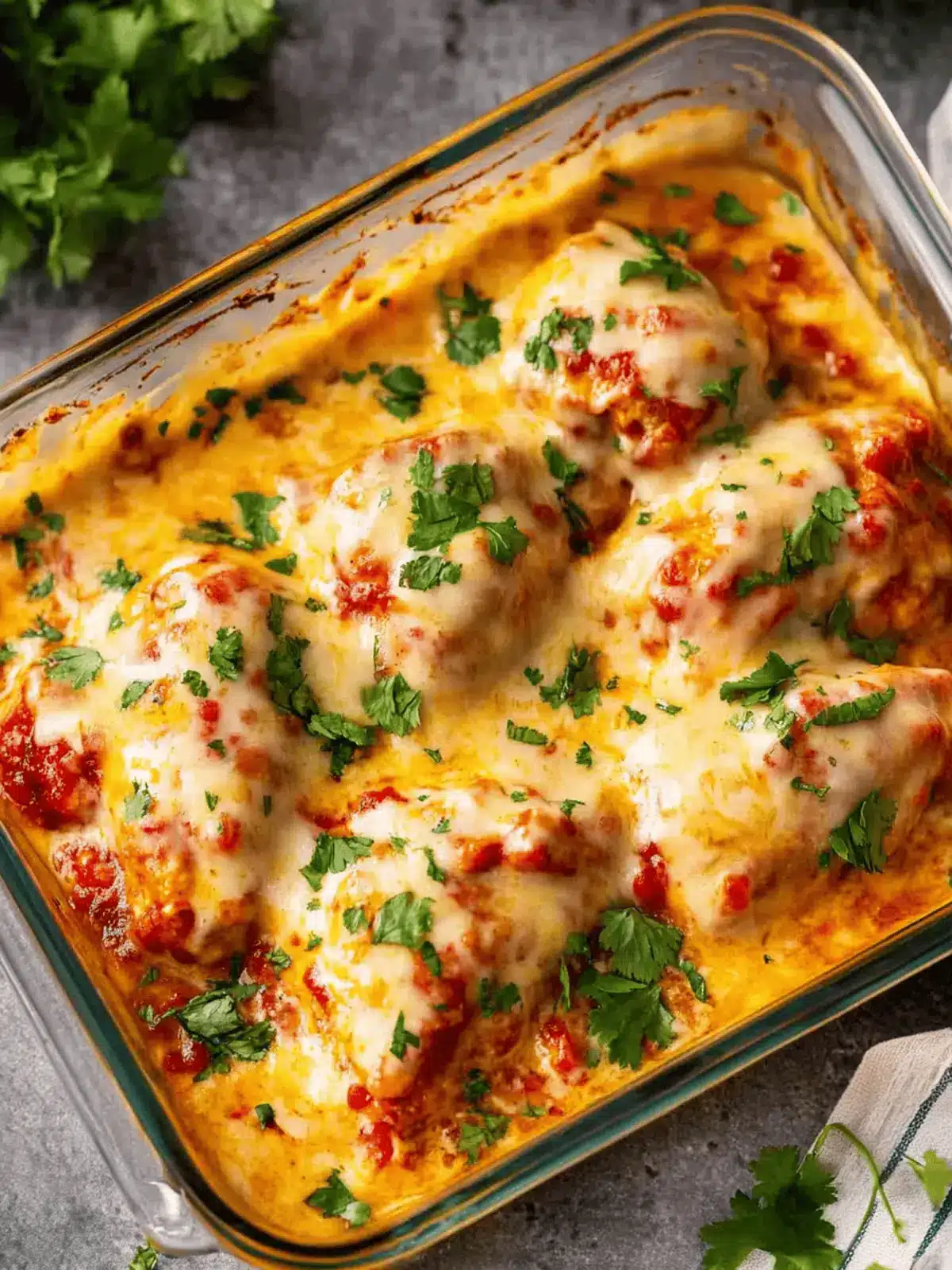 Baked Queso Chicken: A Cheesy Weeknight Dinner Delight