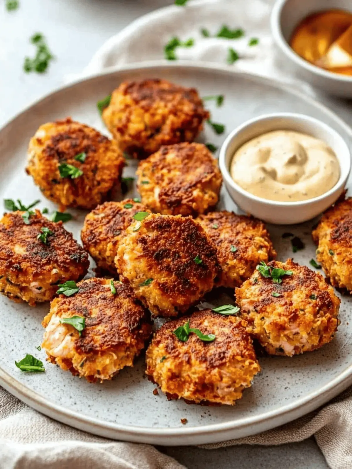 Crispy Pan Fried Salmon Croquettes (with Fresh Salmon)