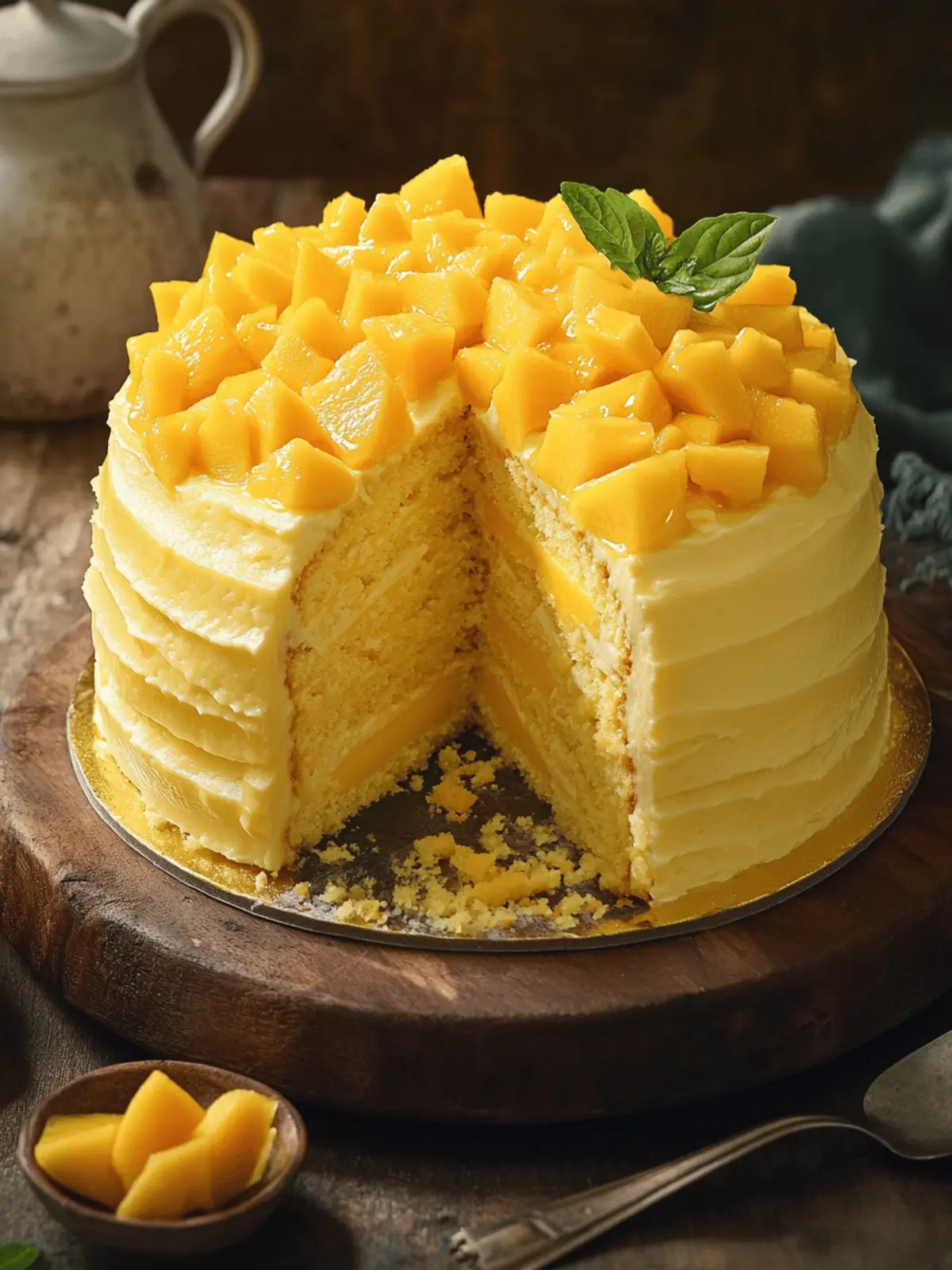 Delicious Mango Chiffon Cake for Perfect Summer Celebrations