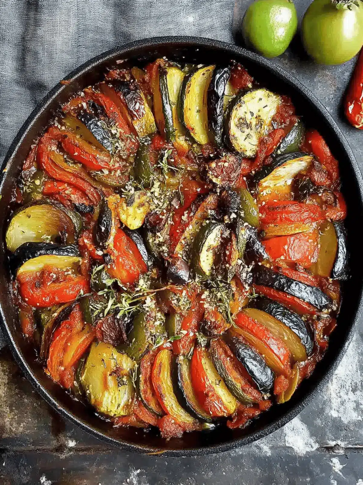 Greek Roasted Vegetables Perfectly Flavored for Your Table