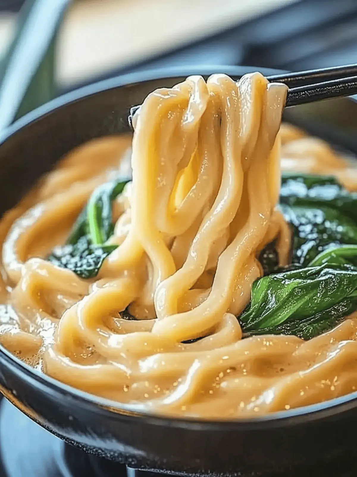 Creamy Miso Udon