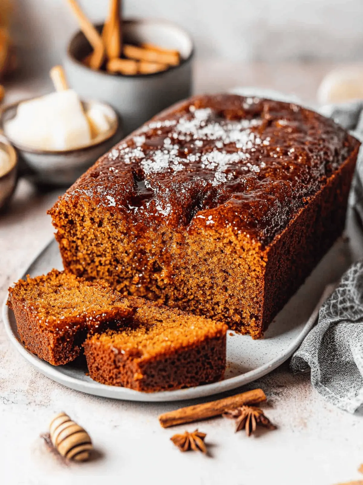 Moist Honey Cake