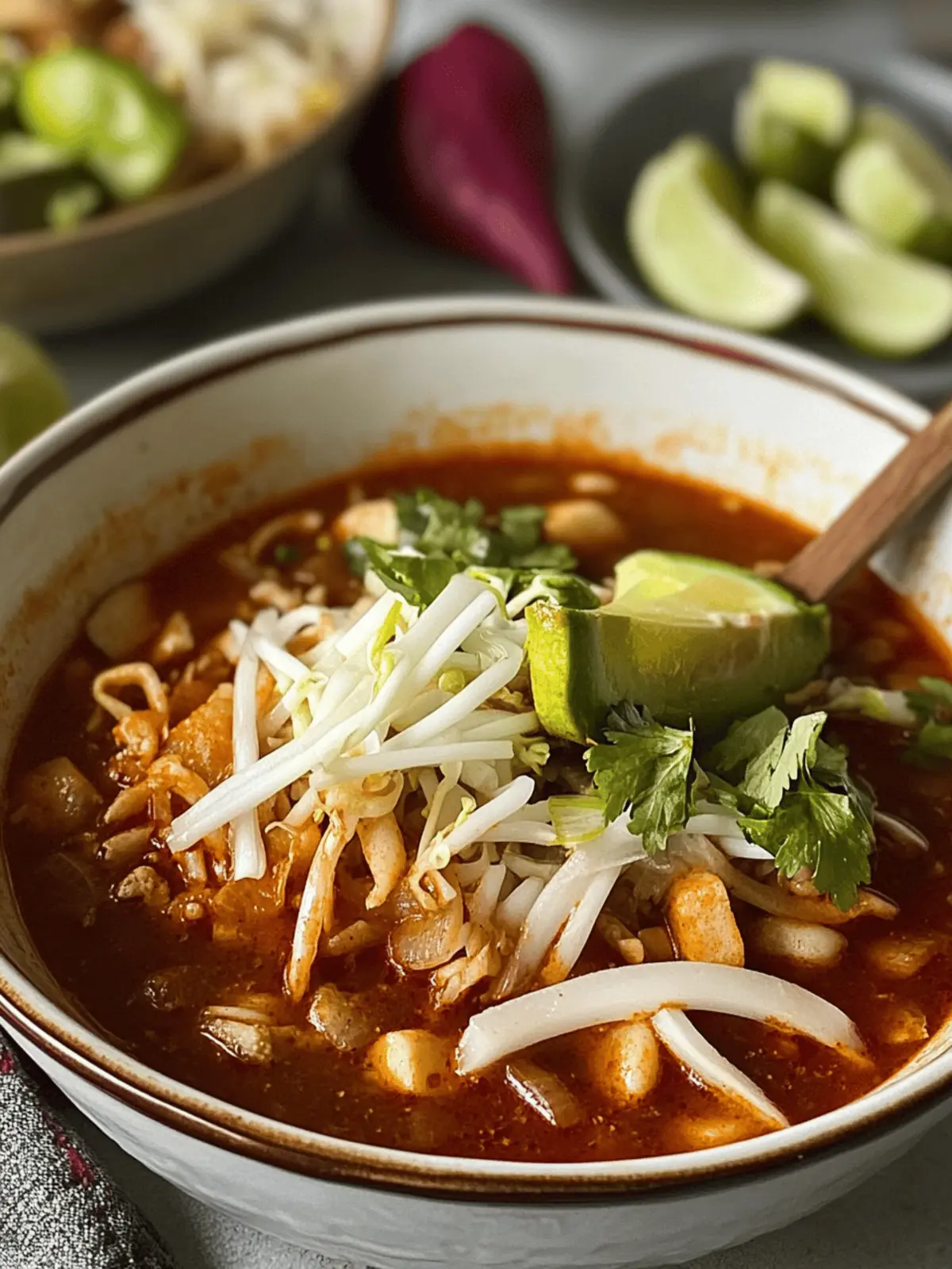 Hearty Pozole Rojo: Your Go-To Comfort Soup Recipe