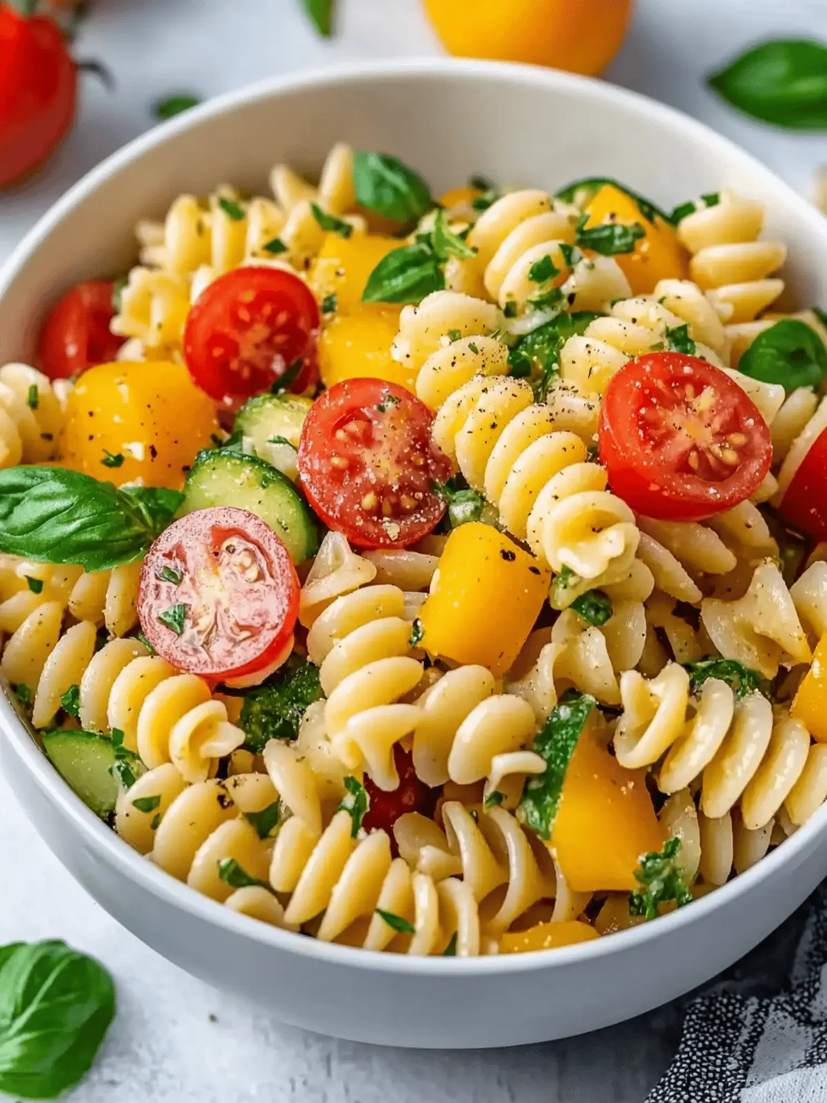Fresh Classic Pasta Salad