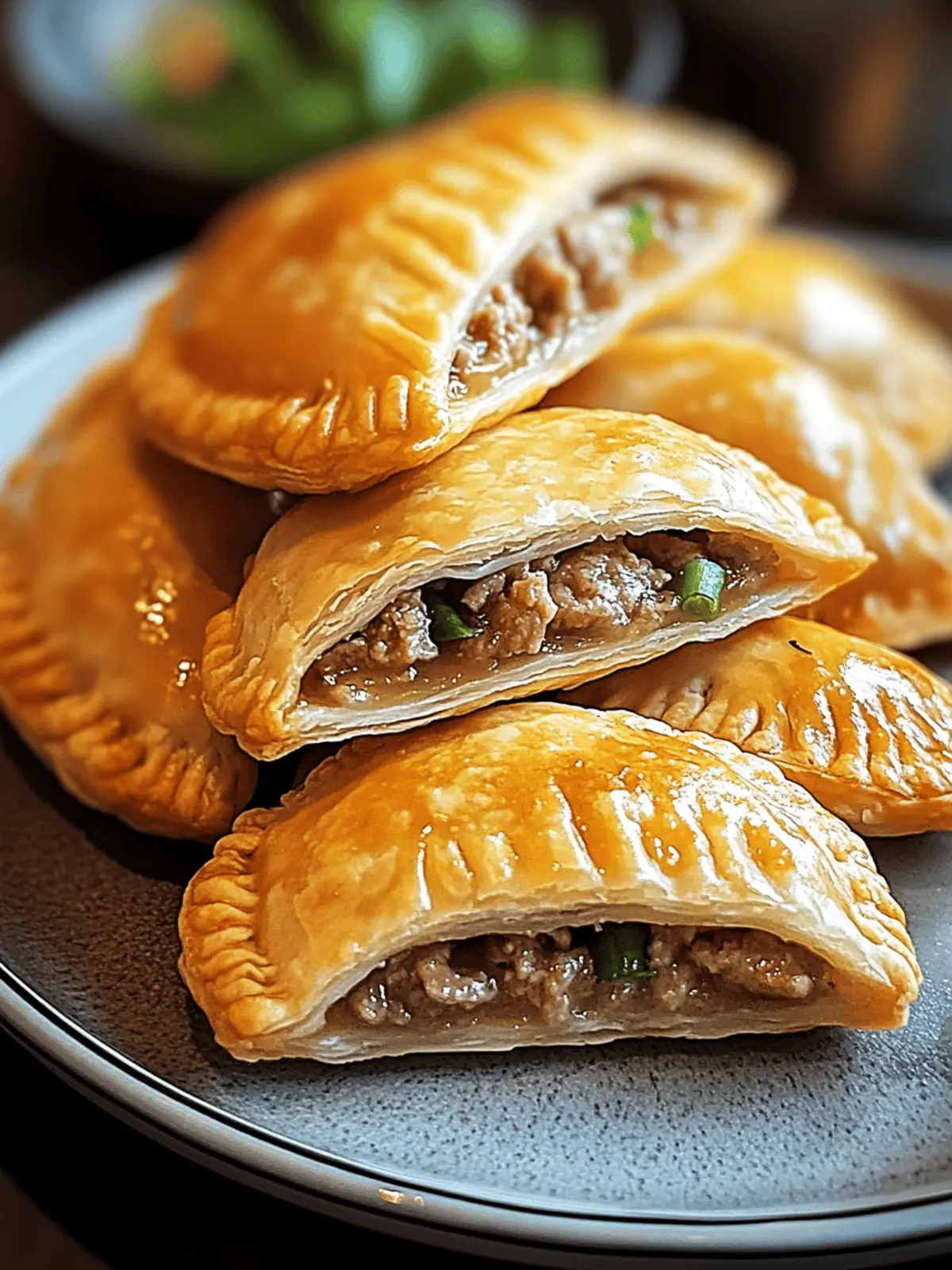 BEST Chinese Crispy Meat Beef Pies