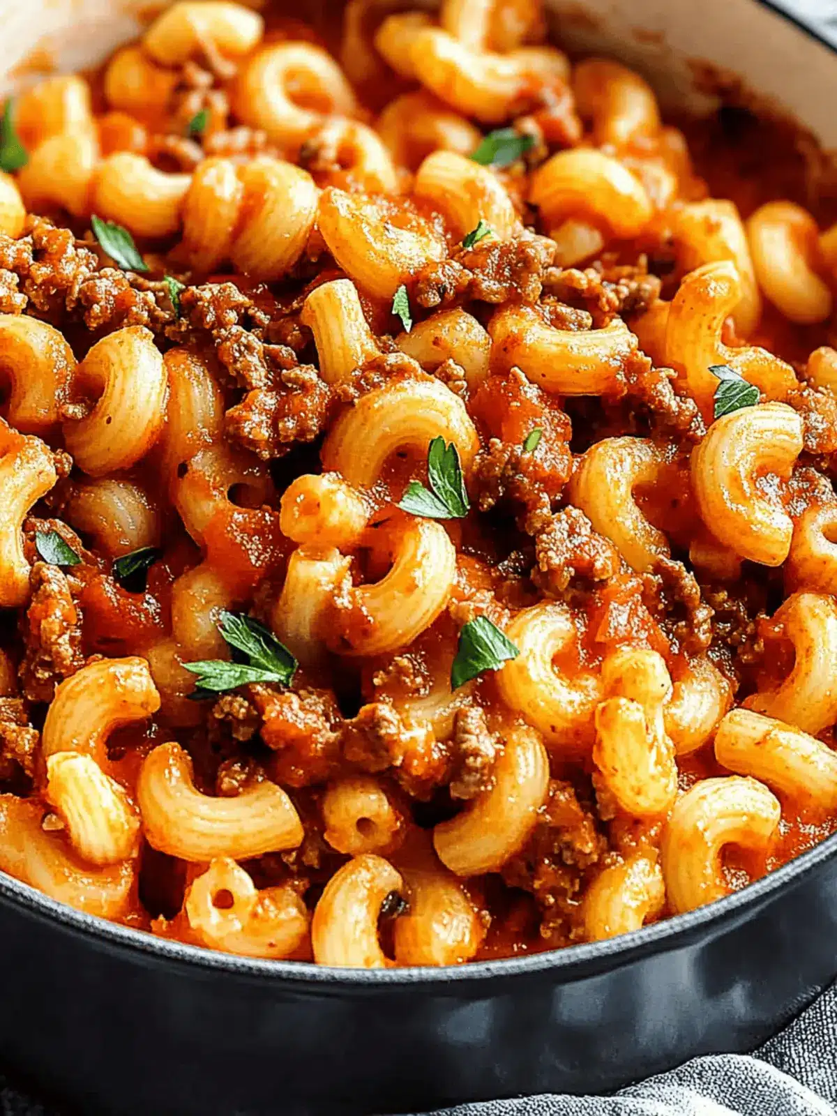 Wholesome Homemade Beefaroni: A Twist on Classic Comfort