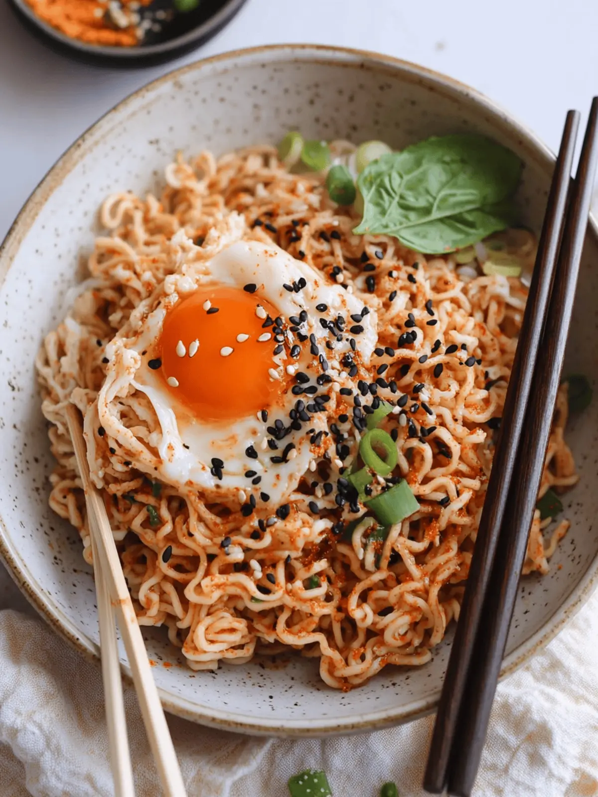 Spicy Miso Noodles