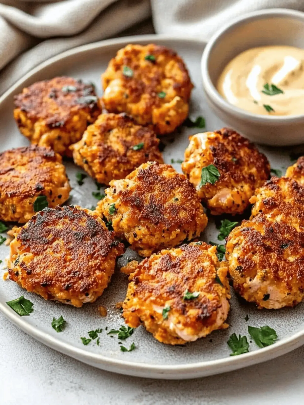 Crispy Pan Fried Salmon Croquettes (with Fresh Salmon)