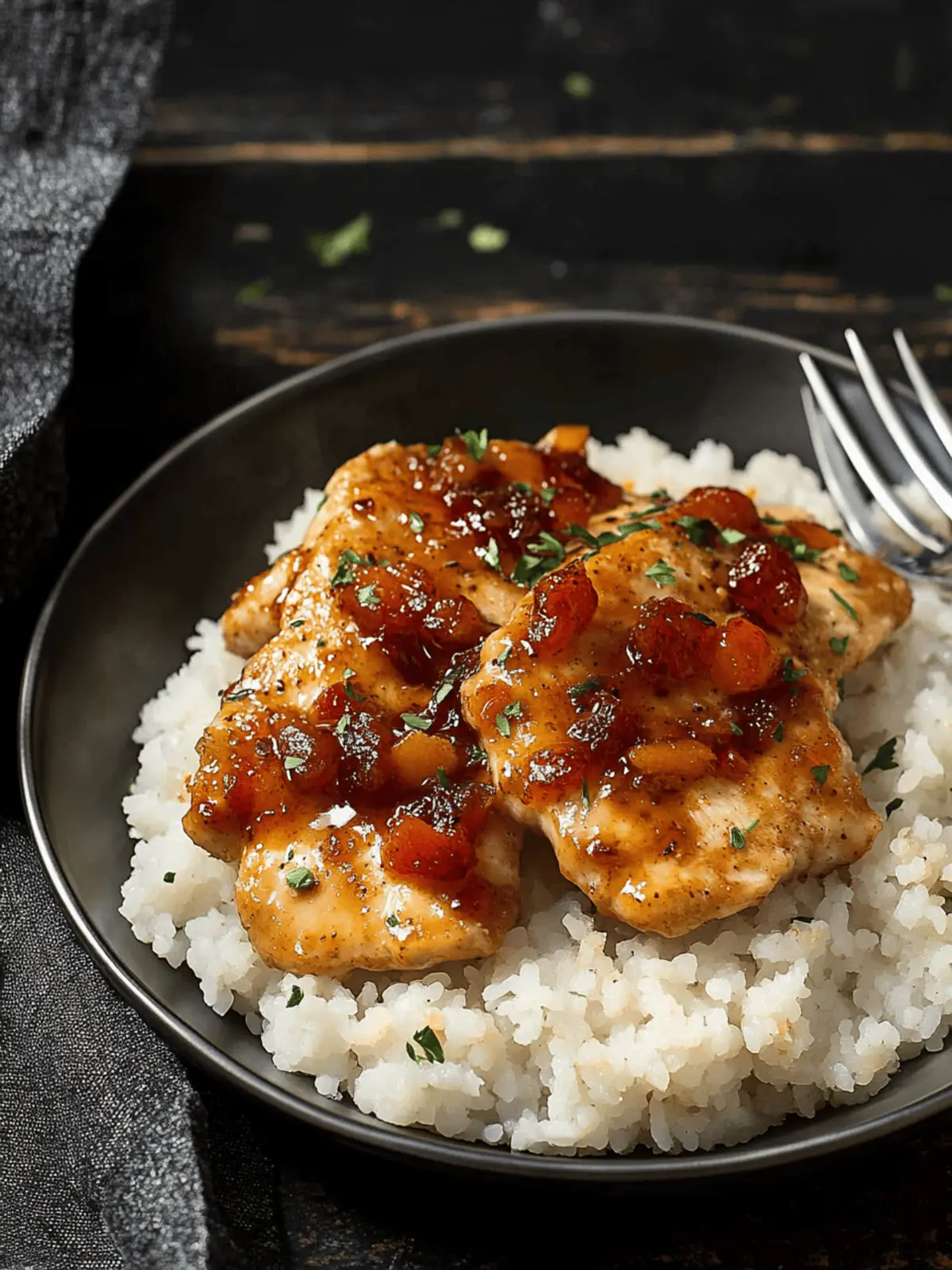 Tender and Juicy Apricot Chicken