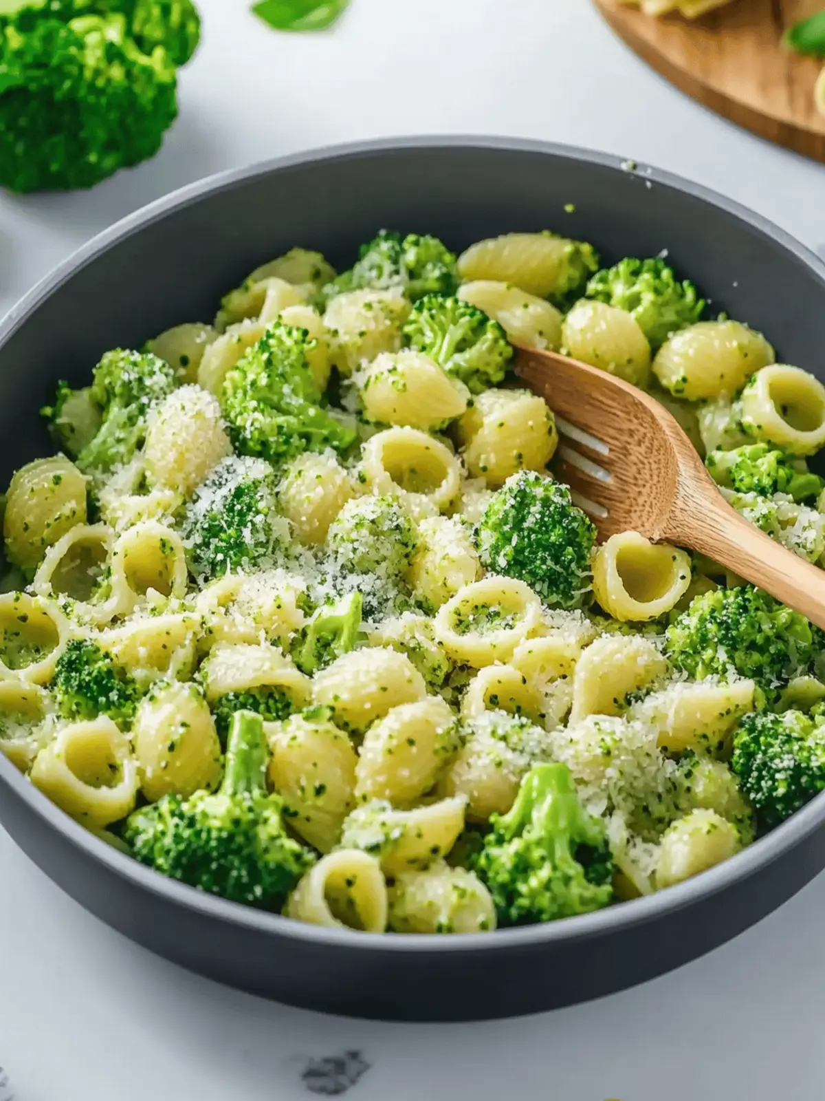 Light and Healthy Broccoli Pasta