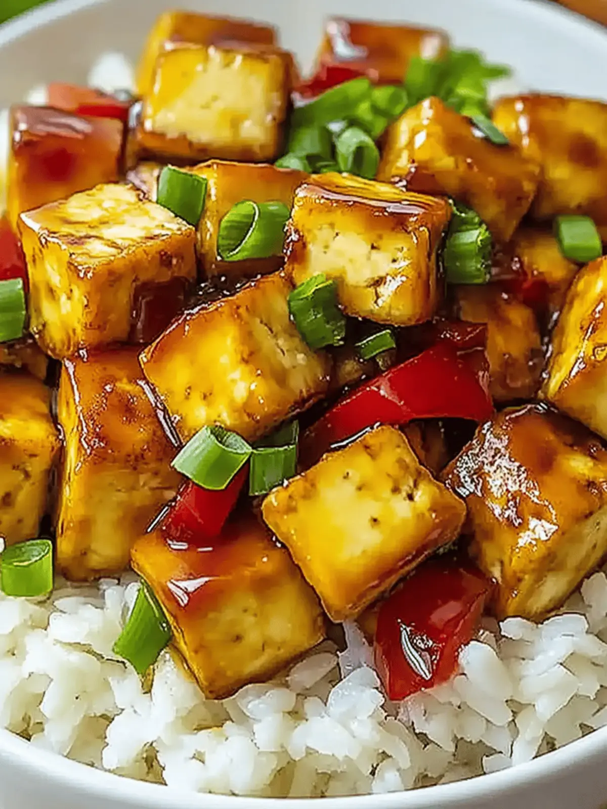 Best Vegan Pineapple Tofu