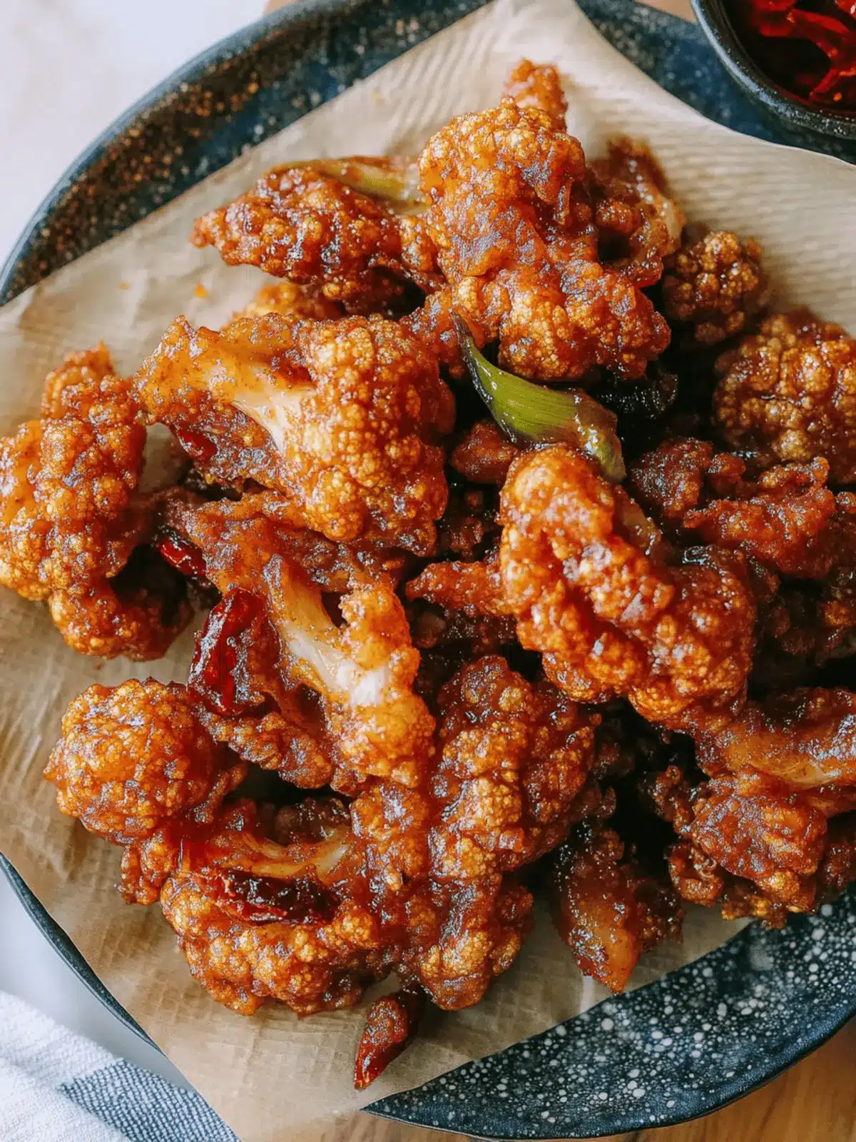 Korean Fried Cauliflower