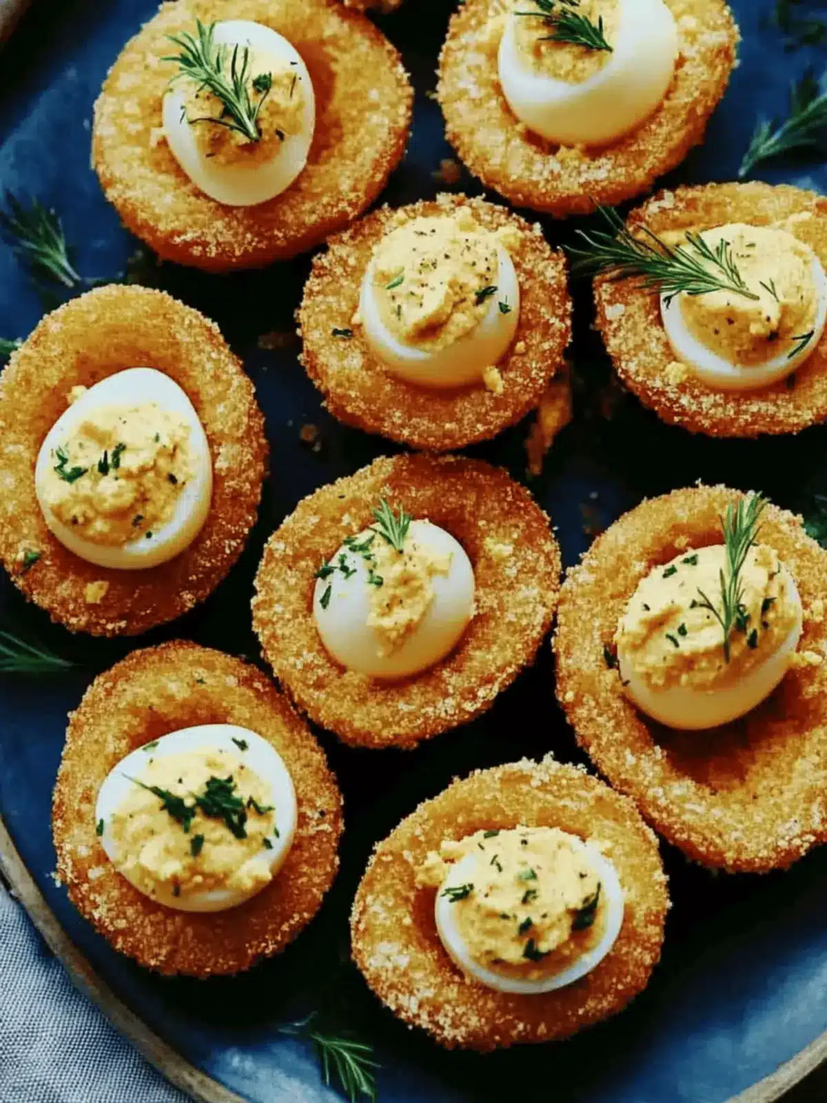 Fried Deviled Eggs