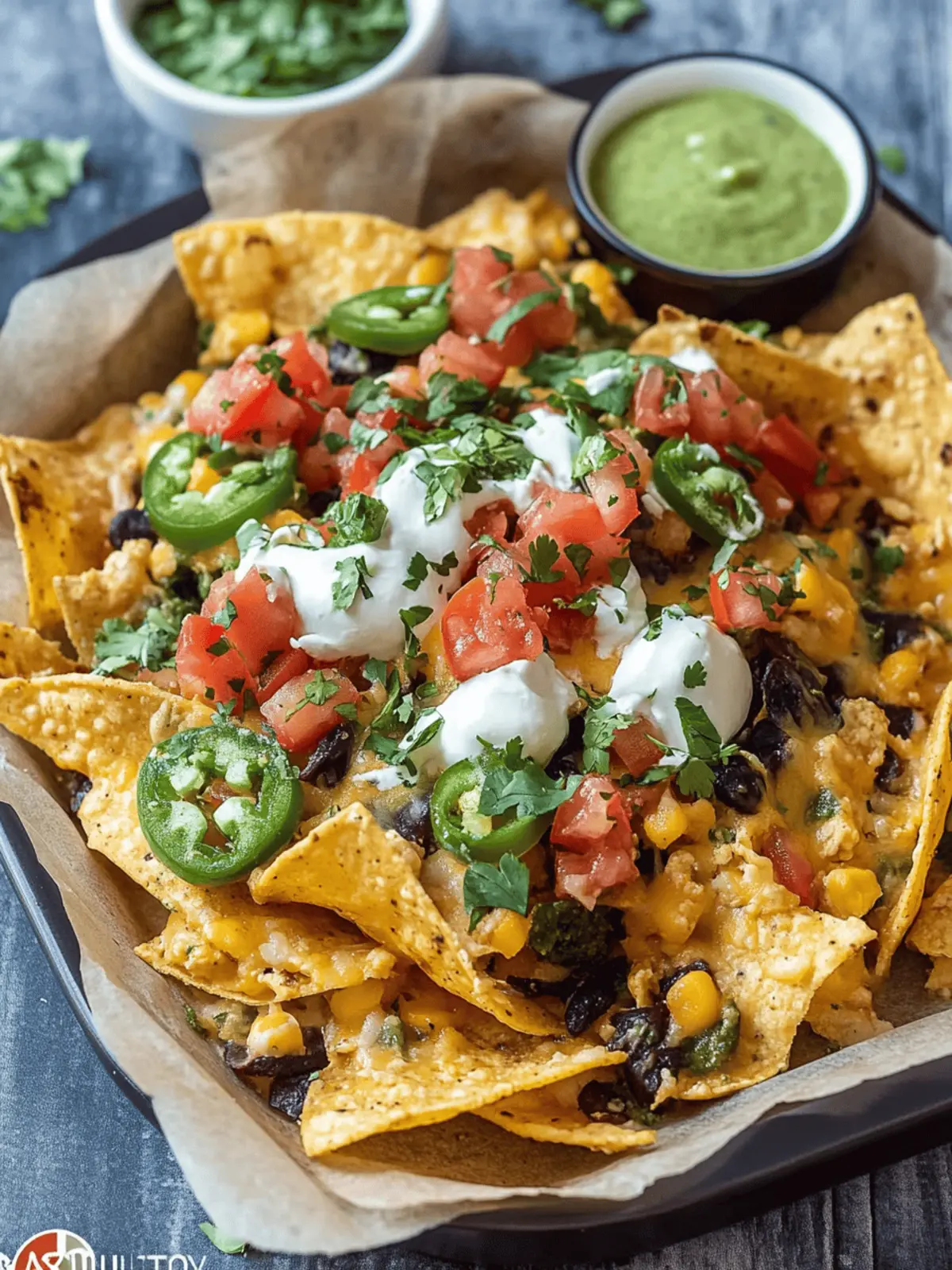 Loaded Vegetarian Nachos: Quick, Cheesy Delight for Everyone