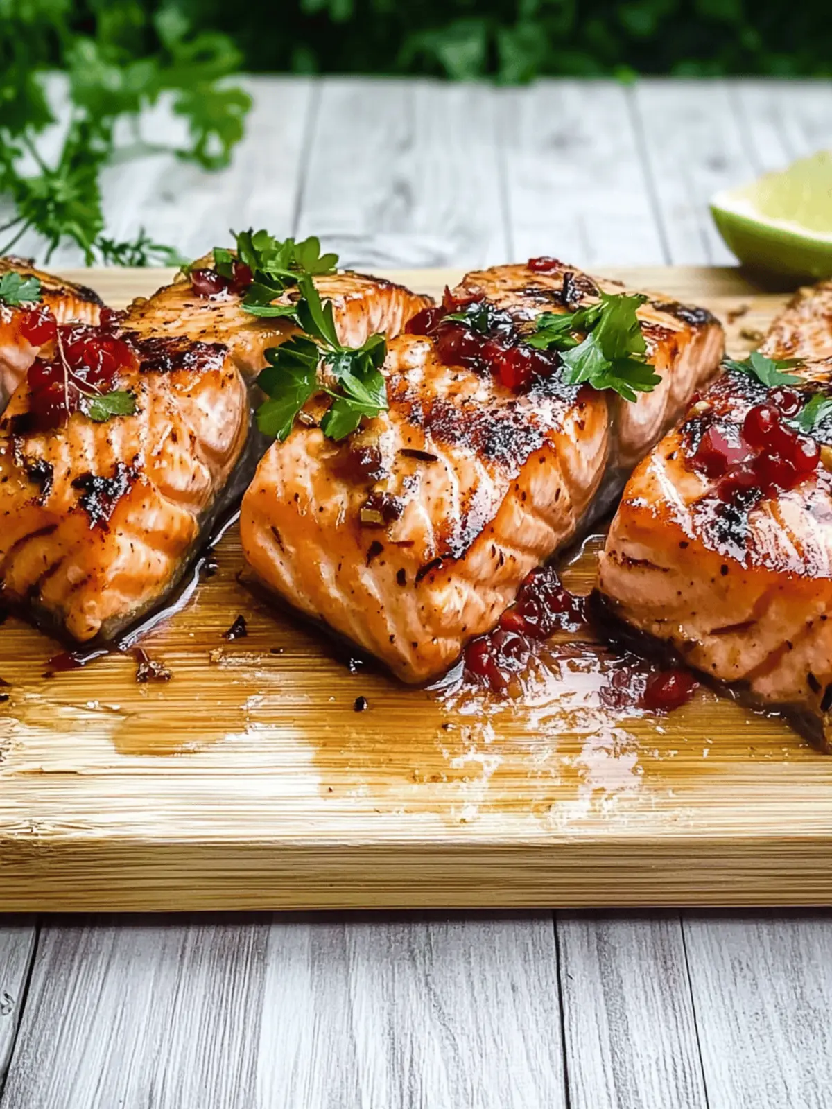 Savor the Flavor: Canadian Maple Cedar Plank Salmon Bliss