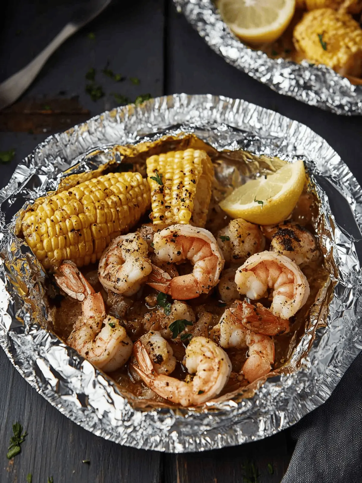 Shrimp Boil Foil Packs with Old Bay: Easy Oven or Grill Dinner