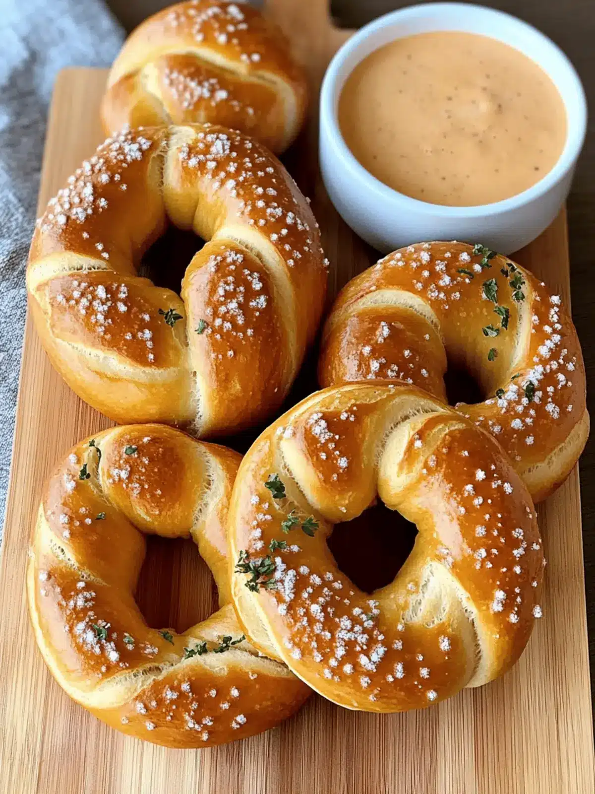 Homemade Soft Pretzels