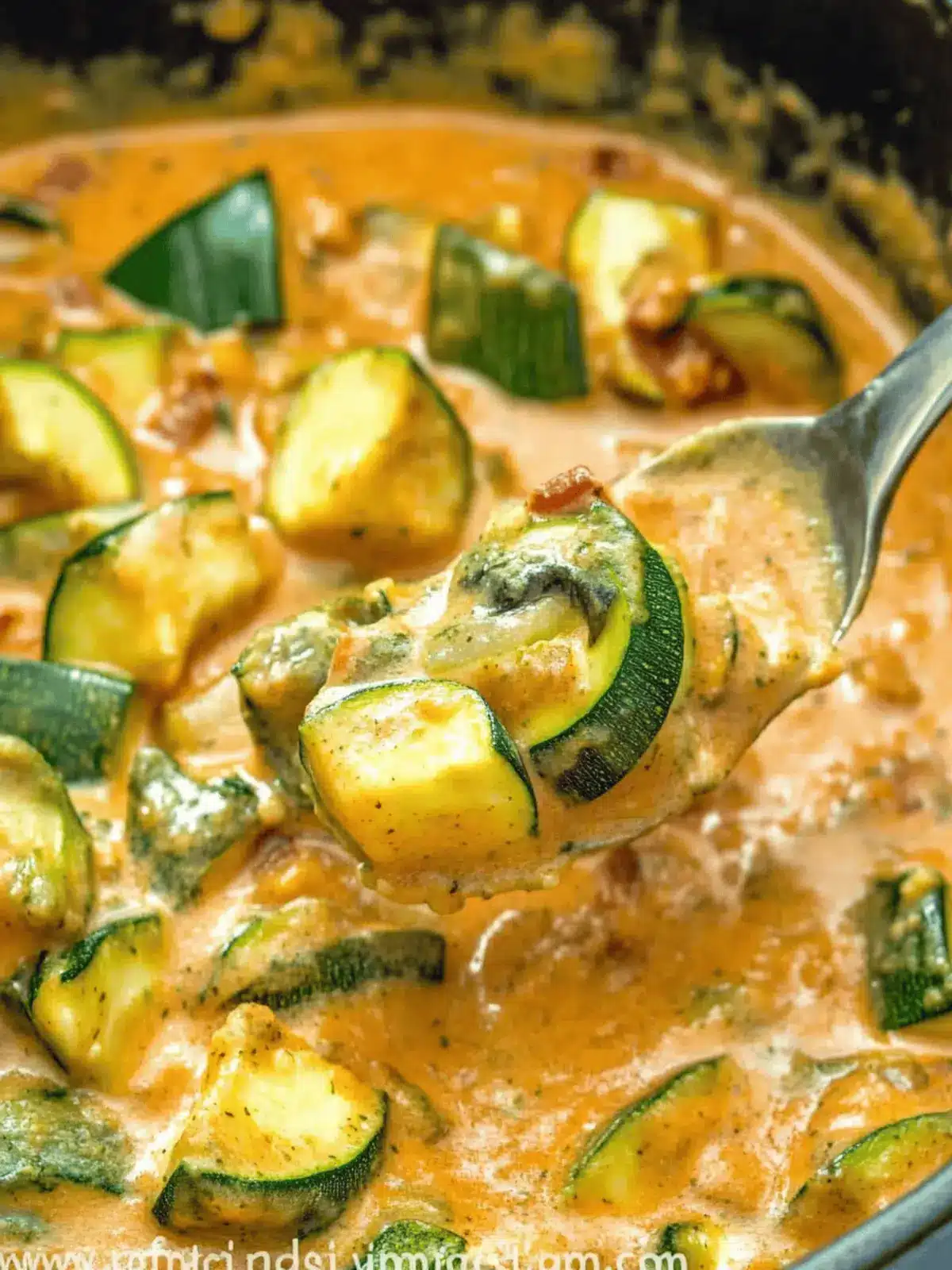 Creamy Zucchini Sauce