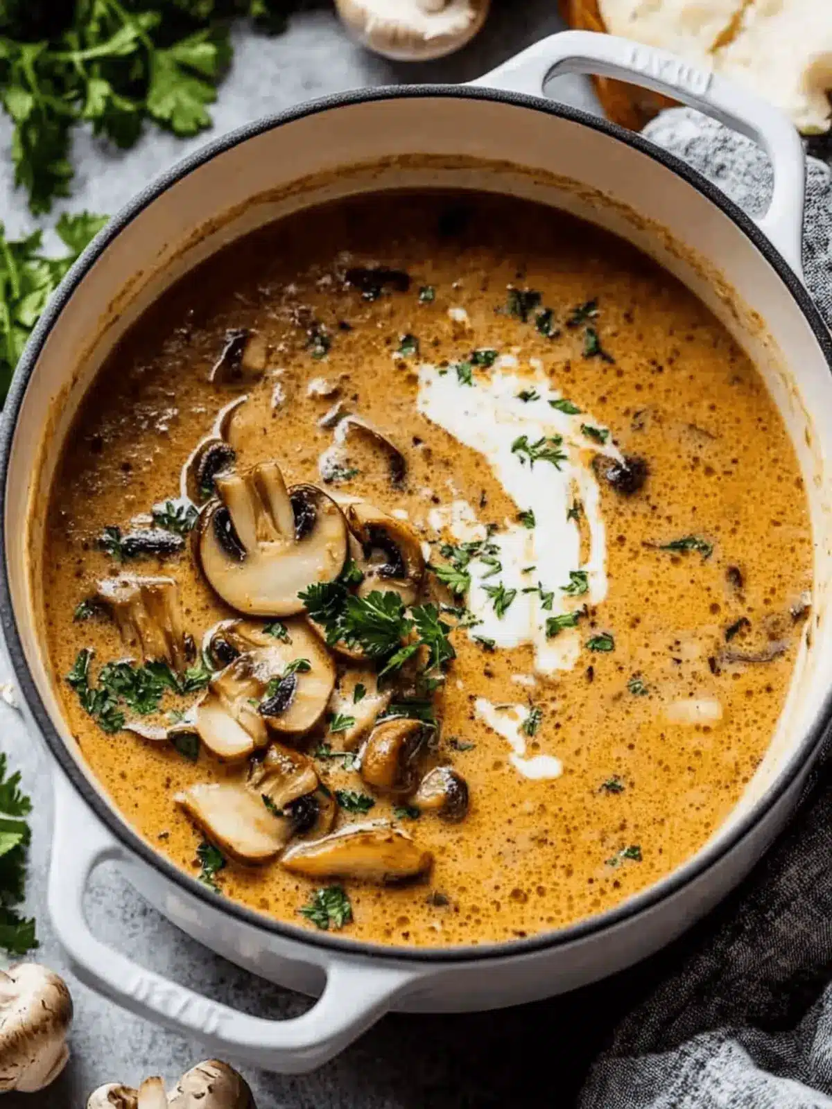Hungarian Mushroom Soup