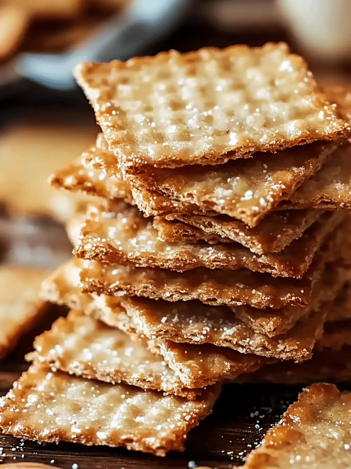 Crispy Keto Almond Flour Crackers