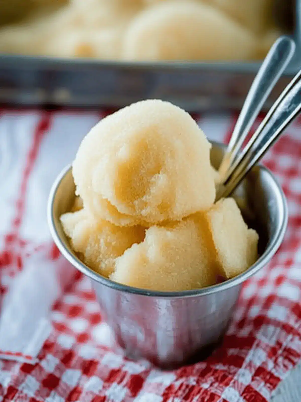 Apple Cider Sorbet